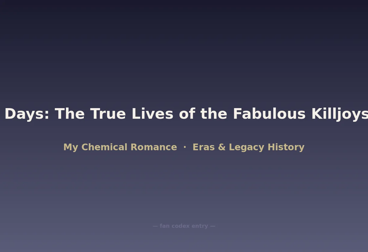 Danger Days: The True Lives of the Fabulous Killjoys (2010)
