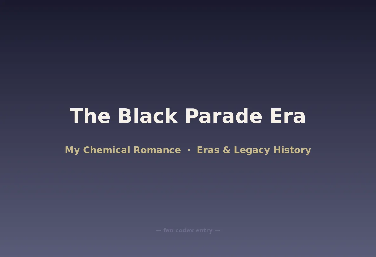 The Black Parade Era