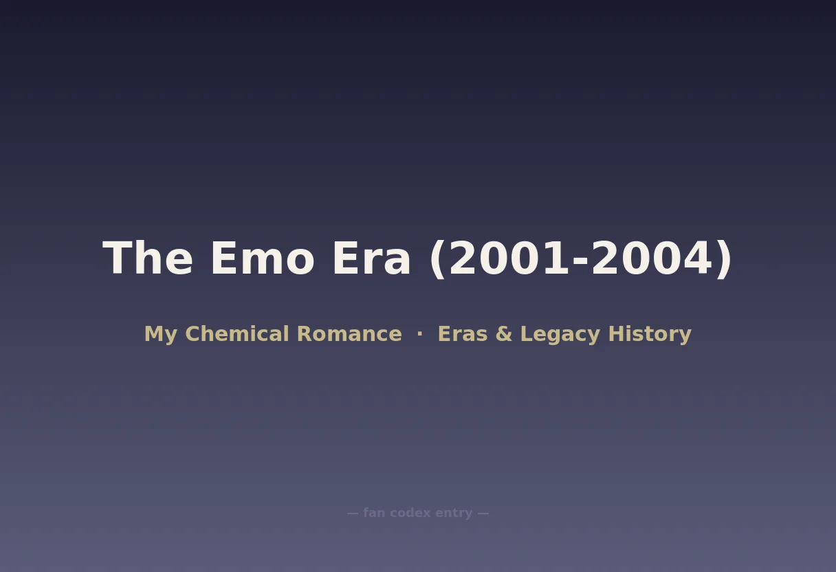 The Emo Era (2001-2004)